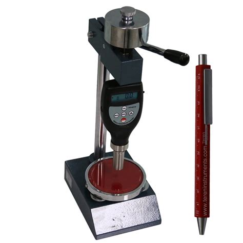 how to use a shore hardness tester|shore a hardness tester price.